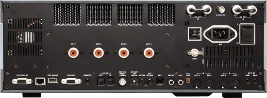 Rear panel view