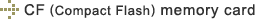 CF (Compact Flash) memory card