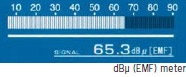 S-meter & dBm meter & dB�� (EMF) meter